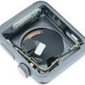 Housing Assembly Compatible For Watch Series 3 (38MM) (Used OEM Pull: Grade A) (Cellular Version) (Aluminum / Space Black)