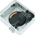 Housing Assembly Compatible For Watch Series 3 (38MM) (Used OEM Pull: Grade A) (GPS Version) (Aluminum / Silver)