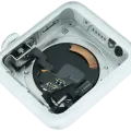Housing Assembly Compatible For Watch Series 3 (38MM) (Used OEM Pull: Grade A) (GPS Version) (Aluminum / Silver)