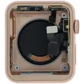 Housing Assembly Compatible For Watch Series 3 (42MM) (Used OEM Pull: Grade A) (Cellular Version) (Aluminum / Rose Gold)