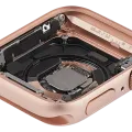 Housing Assembly Compatible For Watch Series 4 (40MM) (Used OEM Pull: Grade A) (GPS Version) (Aluminum / Gold)