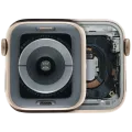 Housing Assembly Compatible For Watch Series 4 (40MM) (Used OEM Pull: Grade A) (Stainless / Gold)