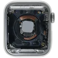 Housing Assembly Compatible For Watch Series 4 (40MM) (Used OEM Pull: Grade A) (Stainless / Silver)