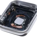 Housing Assembly Compatible For Watch Series 4 (40MM) (Used OEM Pull: Grade A) (Stainless / Silver)