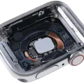 Housing Assembly Compatible For Watch Series 4 (40MM) (Used OEM Pull: Grade A) (Stainless / Silver)