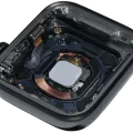 Housing Assembly Compatible For Watch Series 4 (40MM) (Used OEM Pull: Grade A) (Stainless / Space Black)