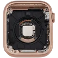 Housing Assembly Compatible For Watch Series 4 (44MM) (Used OEM Pull: Grade A) (GPS Version) (Aluminum / Gold)