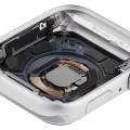 Housing Assembly Compatible For Watch Series 4 (44MM) (Used OEM Pull: Grade A) (Cellular Version) (Aluminum / Silver)