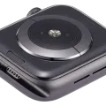 Housing Assembly Compatible For Watch Series 4 (44MM) (Used OEM Pull: Grade A) (Cellular Version) (Aluminum / Space Black)