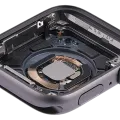 Housing Assembly Compatible For Watch Series 4 (44MM) (Used OEM Pull: Grade A) (Cellular Version) (Aluminum / Space Black)