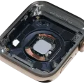 Housing Assembly Compatible For Watch Series 4 (44MM) (Used OEM Pull: Grade A) (Stainless / Gold)