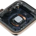 Housing Assembly Compatible For Watch Series 4 (44MM) (Used OEM Pull: Grade A) (Stainless / Gold)