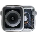 Housing Assembly Compatible For Watch Series 4 (44MM) (Used OEM Pull: Grade A) (Stainless / Silver)