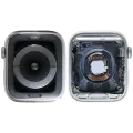 Housing Assembly Compatible For Watch Series 4 (44MM) (Used OEM Pull: Grade A) (Stainless / Silver)