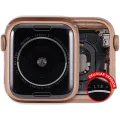 Housing Assembly Compatible For Watch Series 5 (40MM) (Used OEM Pull: Grade A) (Cellular Version) (Aluminum / Gold)