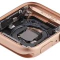 Housing Assembly Compatible For Watch Series 5 (40MM) (Used OEM Pull: Grade A) (Cellular Version) (Aluminum / Gold)
