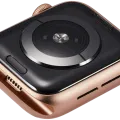 Housing Assembly Compatible For Watch Series 5 (40MM) (Used OEM Pull: Grade A) (GPS Version) (Aluminum / Gold)