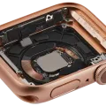 Housing Assembly Compatible For Watch Series 5 (40MM) (Used OEM Pull: Grade A) (GPS Version) (Aluminum / Gold)