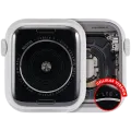 Housing Assembly Compatible For Watch Series 5 (40MM) (Used OEM Pull: Grade A) (Cellular Version) (Aluminum / Silver)