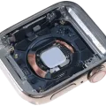 Housing Assembly Compatible For Watch Series 5 (40MM) (Used OEM Pull: Grade A) (Stainless / Gold)