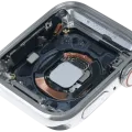 Housing Assembly Compatible For Watch Series 5 (40MM) (Used OEM Pull: Grade A) (Stainless / Silver)