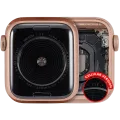 Housing Assembly Compatible For Watch Series SE 1st (40MM) (Used OEM Pull: Grade A) (Cellular Version) (Aluminum / Gold)