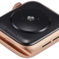 Housing Assembly Compatible For Watch Series SE 1st (40MM) (Used OEM Pull: Grade A) (Cellular Version) (Aluminum / Gold)