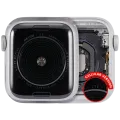 Housing Assembly Compatible For Watch Series SE 1st (40MM) (Used OEM Pull: Grade A) (Cellular Version) (Aluminum / Silver)