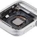 Housing Assembly Compatible For Watch Series SE 1st (40MM) (Used OEM Pull: Grade A) (Cellular Version) (Aluminum / Silver)