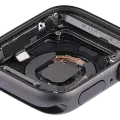 Housing Assembly Compatible For Watch Series SE 1st (40MM) (Used OEM Pull: Grade A) (GPS Version) (Aluminum / Space Black)