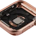 Housing Assembly Compatible For Watch Series 5 (44MM) (Used OEM Pull: Grade A) (GPS Version) (Aluminum / Gold)