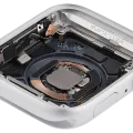 Housing Assembly Compatible For Watch Series 5 (44MM) (Used OEM Pull: Grade A) (Cellular Version) (Aluminum / Silver)
