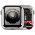 Housing Assembly Compatible For Watch Series 5 (44MM) (Used OEM Pull: Grade A) (GPS Version) (Aluminum / Silver)