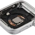 Housing Assembly Compatible For Watch Series 5 (44MM) (Used OEM Pull: Grade A) (GPS Version) (Aluminum / Silver)