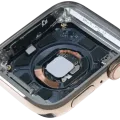 Housing Assembly Compatible For Watch Series 5 (44MM) (Used OEM Pull: Grade A) (Stainless / Gold)