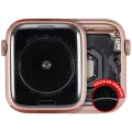 Housing Assembly Compatible For Watch Series SE 1st (44MM) (Used OEM Pull: Grade A) (Cellular Version) (Aluminum / Gold)
