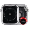 Housing Assembly Compatible For Watch Series SE 1st (44MM) (Used OEM Pull: Grade A) (Cellular Version) (Aluminum / Silver)