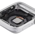 Housing Assembly Compatible For Watch Series SE 1st (44MM) (Used OEM Pull: Grade A) (GPS Version) (Aluminum / Silver)