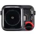 Housing Assembly Compatible For Watch Series SE 1st (44MM) (Used OEM Pull: Grade A) (Cellular Version) (Aluminum / Space Black)