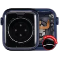 Housing Assembly Compatible For Watch Series 6 (40MM) (Used OEM Pull: Grade A) (Cellular Version) (Aluminum / Blue)
