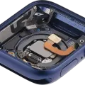 Housing Assembly Compatible For Watch Series 6 (40MM) (Used OEM Pull: Grade A) (Cellular Version) (Aluminum / Blue)