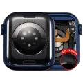 Housing Assembly Compatible For Watch Series 6 (40MM) (Used OEM Pull: Grade A) (GPS Version) (Aluminum / Blue)