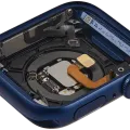 Housing Assembly Compatible For Watch Series 6 (40MM) (Used OEM Pull: Grade A) (GPS Version) (Aluminum / Blue)