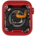 Housing Assembly Compatible For Watch Series 6 (40MM) (Used OEM Pull: Grade A) (GPS Version) (Aluminum / Red)