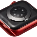 Housing Assembly Compatible For Watch Series 6 (40MM) (Used OEM Pull: Grade A) (GPS Version) (Aluminum / Red)