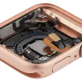 Housing Assembly Compatible For Watch Series 6 (40MM) (Used OEM Pull: Grade A) (Cellular Version) (Aluminum / Rose Gold)