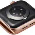 Housing Assembly Compatible For Watch Series 6 (40MM) (Used OEM Pull: Grade A) (GPS Version) (Aluminum / Rose Gold)