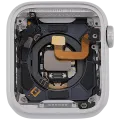 Housing Assembly Compatible For Watch Series 6 (40MM) (Used OEM Pull: Grade A) (Cellular Version) (Aluminum / Silver)