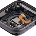 Housing Assembly Compatible For Watch Series 6 (40MM) (Used OEM Pull: Grade A) (Cellular Version) (Aluminum / Space Black)
