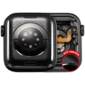 Housing Assembly Compatible For Watch Series 6 (40MM) (Used OEM Pull: Grade A) (GPS Version) (Aluminum / Space Black)